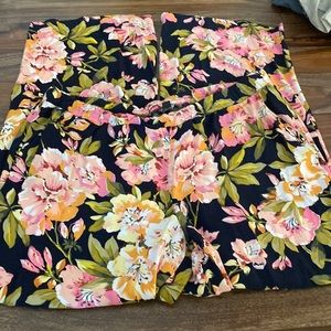 Loft floral palazzo style pants